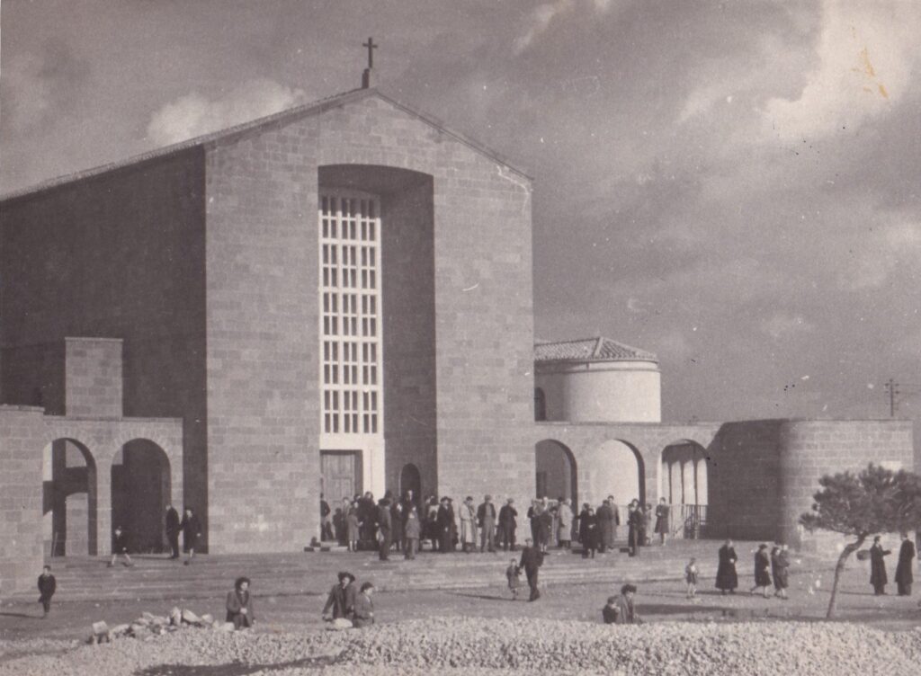 Chiesa di Fertilia senza il campanile