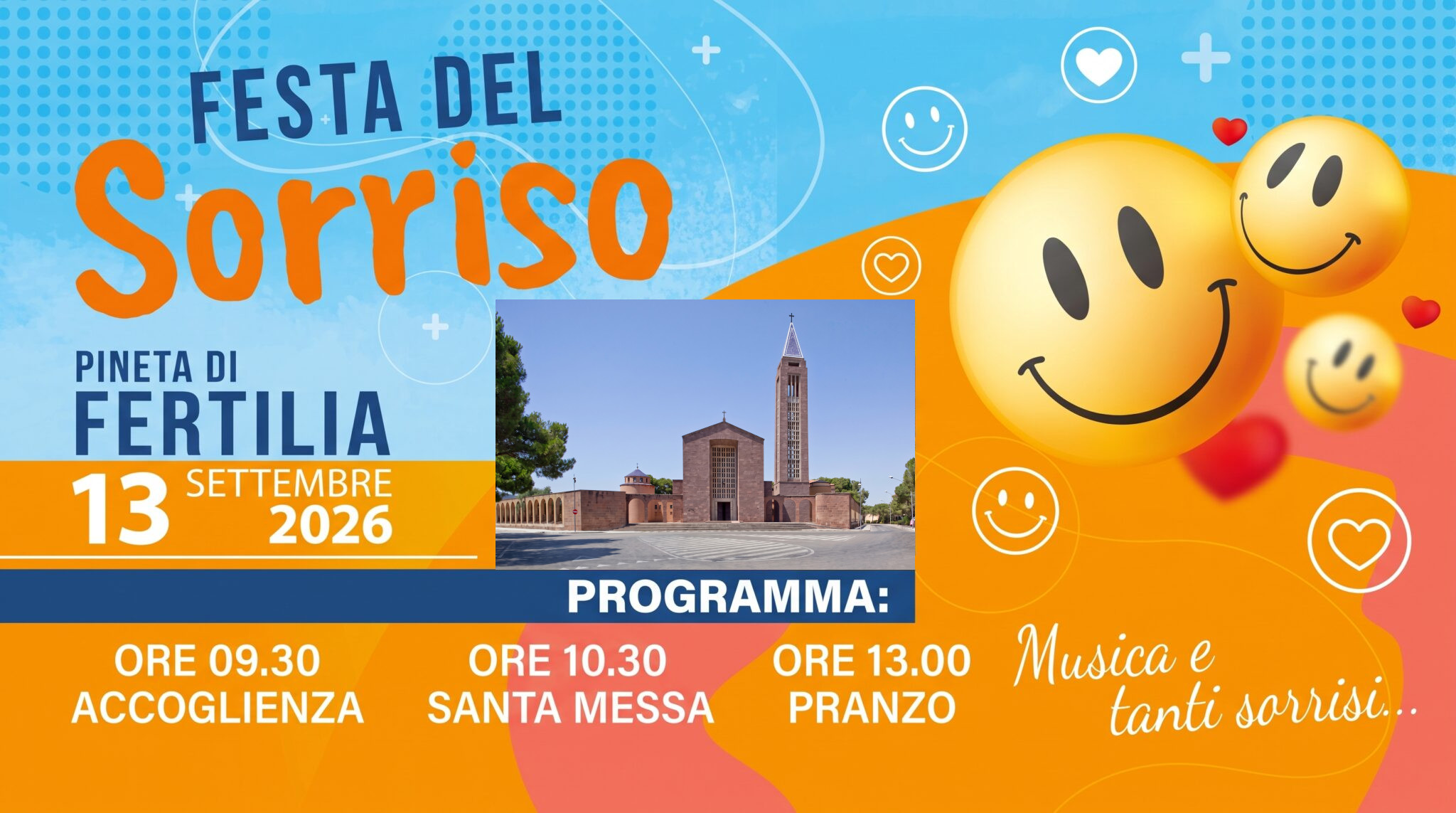 Festa del Sorriso 2026 – L’allegria si rinnova a Fertilia il 13 Settembre!