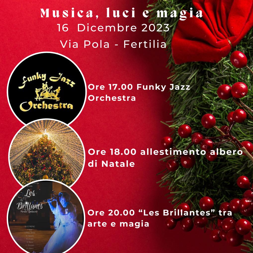 Una serata di musica, spettacolo e magia per Natale a Fertilia 2023